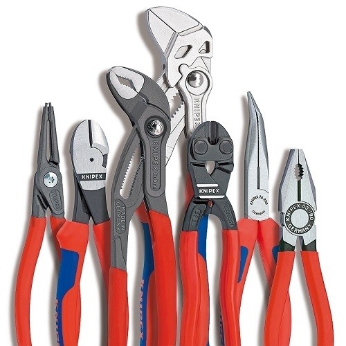 Knipex tänger, verktyg för industrin